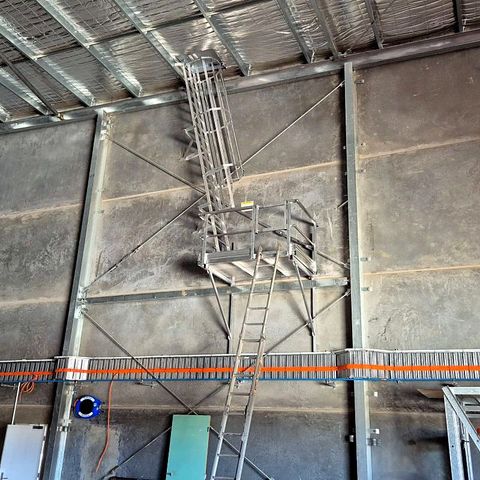Height safety work at Multiquip, Hanwood