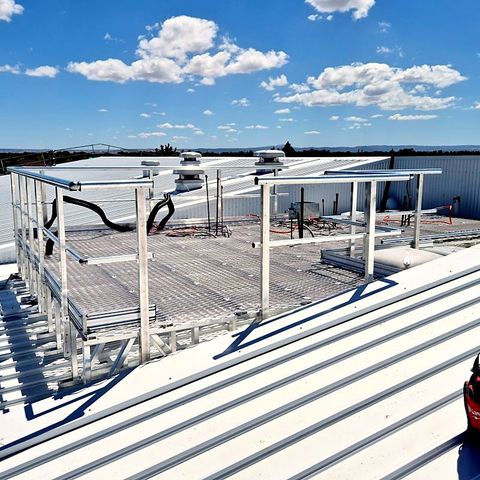 Height safety work at Melton Christian College