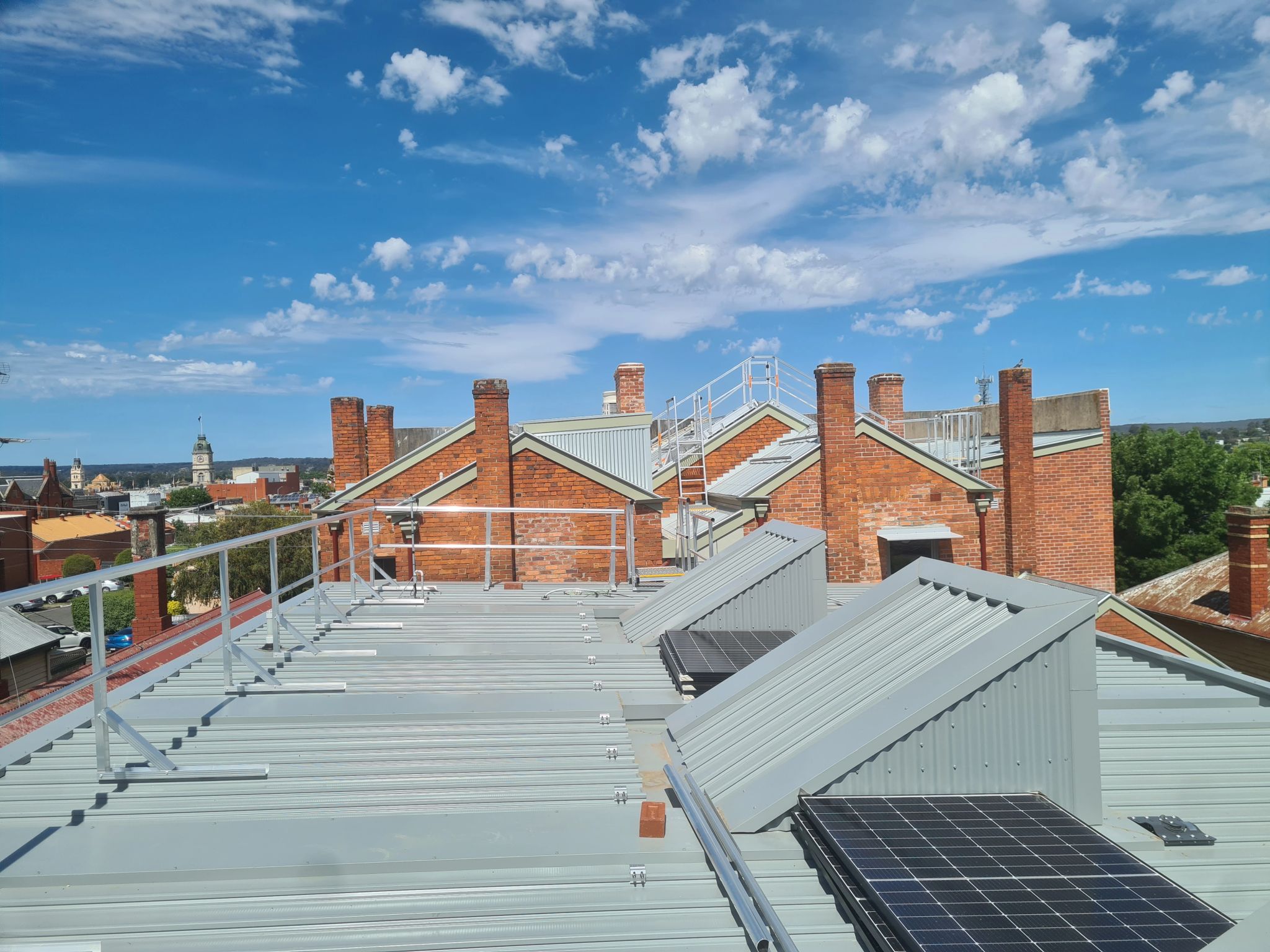 18 Lyons St South - Roof Access and Height Safety
