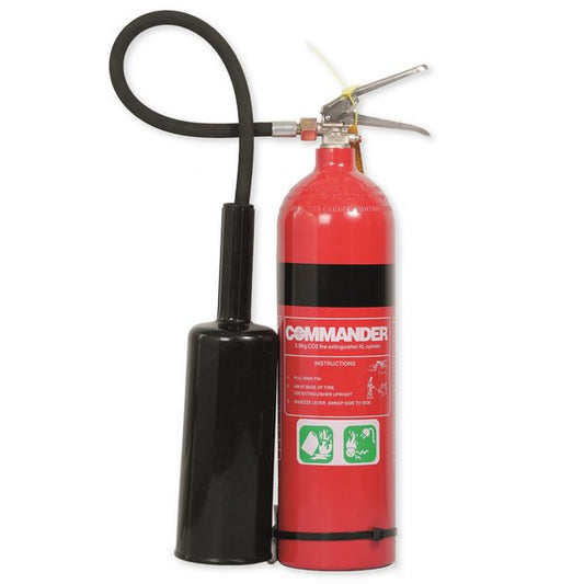 Commander - 3.5kg CO2 Carbon Dioxide Fire Extinguisher - Promax Group - CP35CO2